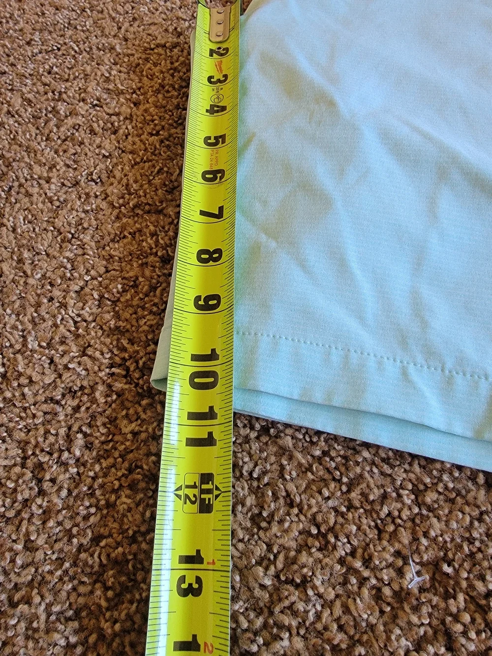 Travis Mathew Men’s Light Aqua Performance Shorts Sz 33